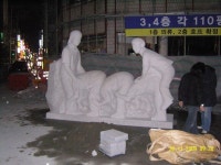 의정부 로데오거리 조형물 _ 말타기