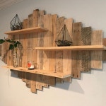 Pallet shelf #diykitchenisland | 목공예
