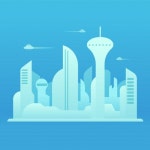 aeroporto futurista - Pesquisa Google | 도시