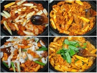 외식이 필요없어요!! 집에서 즐기세요~ 춘천닭갈비 *^^* | 요리, 접시