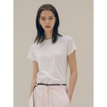 [시야쥬] SITP5153 에센셜 코튼 반팔티_White