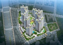 Apartment house l A birds eye view l Perspective l Mster plan l Rendering Architecture | 렌더링 건축, 아파트, 울산
