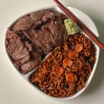 Pin page 혁 on Instagram: “#상품지원 실속구이+짜파구리💓 한우 실속구이 굽고 앵그리 짜파구리까지 준비,, 저번에 맛있게... 