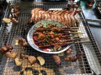 [IM 부산양산]사회적 거리두기 최적화된 고기집  양산맛집 “빡돈” 후기 - 2020 | 삼겹살, 먹다, 해물 라면