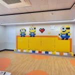 영동파트너와 오래 준비했네요^^ #복도공간재구조화 #복도유희공간 #강릉왕산초교 #블럭벽 #레고놀이 #글자블럭 #놀이교육 #늘봄교실... 