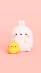 Pin page 몰랑ㅅ ♡ 피우피우 8  아기자기 노랑배경 | Art toys design, Cute cartoon wallpapers, Wallpaper iphone cute