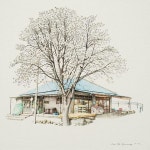 KOREAN ART ( 이미경 ) | 풍경 그림, 수채화 삽화, 그림