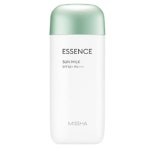 {리뷰} 미샤 올어라운드 세이프블록 에센스 선밀크 70ml New | 에센스, 화장품 디자인, 화장품