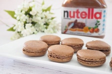 Nutella Macarons | Recipe | Nutella recipes, Nutella macarons, Best nutella recipes