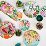 Lulie Wallace plates | 도기, 도자기 페인팅, 공예