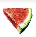 수박에 있는 예진 정님의 핀 | 수박 그리기, 오일 파스텔 아트, 다채로운 그림