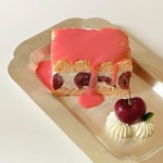 plain bake 🥧 on Instagram: “🏷체리비스퀴케이크 cherry biscuit cake 체리철이 끝나기 전에 체리 가득 넣고 케이크 맹들기... 