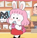 딸기쥬스먹는 달자5