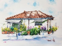 수채 어반스케치