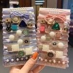 [와이엠코리아] 화려한 진주큐빅 헤어끈 11개 풀세트 - 2021 | 대상, 가방