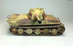 킹타이거,Henschel turret w/Zimmerit (avec images)