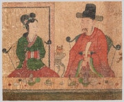 필자미상 인물도 | 소장품 검색 소장품 검색:국립중앙박물관 | 한국 신화, 한국의 미술, 한국화