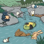 동물들의여름방학 どうぶつたちの夏休み | 동물, 방학, 여름