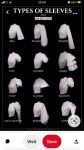 Pin by 길순 on 빠른 저장 | Types of sleeves, Sleeves, Flutter