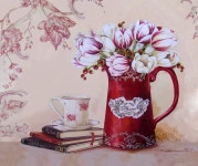 Изображение «색연필. 파스텔. 기타등등» от пользователя 윤정 이 | Цветочное... 