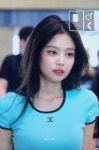 j e n n i e | 블랙핑크, 공항패션, 긴머리 헤어컷