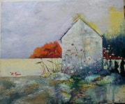 KOREAN ART ( 이잠미 )  바다로 가는 길목에서  | Malen