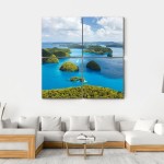 View Of Palau Islands Canvas Wall Art | Canvas wall art, Wall canvas, Palau islands