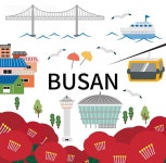 유토이미지 | 부산 일러스트