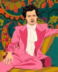 좋아요 6,190개, 댓글 161개 - Instagram의 Bijou Karman(@bijoukarman)님: I painted @harrystyles for @rollingstone ! Loved... 