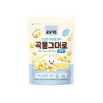 [엘빈즈] 곡물그대로(2단계) - 치즈 (2,300원) | 치즈, 해바라기씨유, 이유식