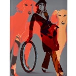 Walking the dogs #collage #art #fashionillustration #inksketch #editorialillustration #procreateartist #beautyillustration #design...