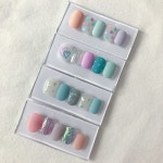 Pin page lots of things pt3에 있는 s님의 핀 | 파스텔 네일, 예쁜 손톱, 네일 컬러