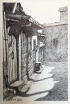 볼펜드로잉 골목길 | Pen art drawings, Architecture drawing, Ink pen drawings