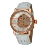 Stuhrling Original 308A.3345P34 Prospero Classic White Automatic Skeleton Watch For Men(이미지 포함)