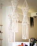 울산•부산인테리어 티디컴퍼니/Macrame *조명등으로 재탄생하다 마크라메 샹들리에 마크라메조명으로 더욱 아늑한공간으로❤️
