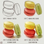 Pin by 가을향기 on Food and Drinks Themed Arts and Crafts for Kids | Digital painting tutorials, Digital art beginner, Digital... 