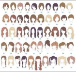 여자 헤어스타일 | How to draw hair, Manga hair, Anime hair