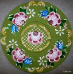 Pin de 곽수민 em 포크아트 | Arte folclórica, Pinturas em madeira, Pintura de móveis