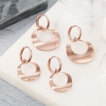 14K/18K 비쥬팝 웨이브 서클 원터치 귀걸이 Pin on 비쥬팝 보드