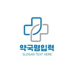 병원 약국 십자가 로고템플릿 로고메이커 로고폴리