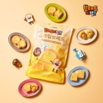 우리밀로 만든 슈크림 브레드 500g 2봉 브레드이발소 캐릭터빵 어린이 간식/슈크림 브레드 500g X 2봉