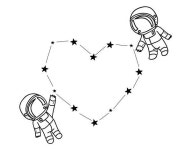 Pin by 순필 강 on consejos | Cute couple drawings, Planet drawing, Cute drawings