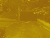 겨울의 호암로 도로의 마을들2