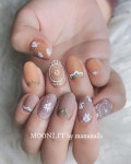 embroidery❁ ㅤ ☾120min design | Nails, Embroidery, Instagram