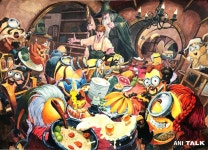 만화학원 애니톡 애니메이션학원 애니톡 만화애니메이션 학원 | 일러스트레이션 및 포스터, 캐릭터 아트, 예술 그림