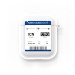 퍼플오션(PURPLEOCEAN) Airline ticket 에어팟 케이스 [Paris] - 11,900원 | 무신사 스토어 - 2020 | 제품, 고리, 수정