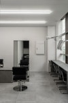 남성전용미용실런던보이 | [No.6086 맨인무드 미금역점] 시크한 그레이톤 15평 남성 전용 헤어샵 인테리어
