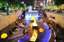 서울관광 1번지 청계천 야경