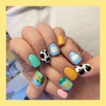 Pin page 바야흐로여름 목동네일샵 Nail on Instagram: “Nike x BEN & JERRY S 짱귀 콜라보! 🍦 @nike  #나이키... 