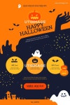 할로윈, 디자인, 벡터, 일러스트, 템플릿, 배너, 웹디자인, 웹템플릿, 이벤트, 팝업... 쇼핑, 촛불, 유령, 귀신,… | 배너, 웹디자인, 프로모션 배너